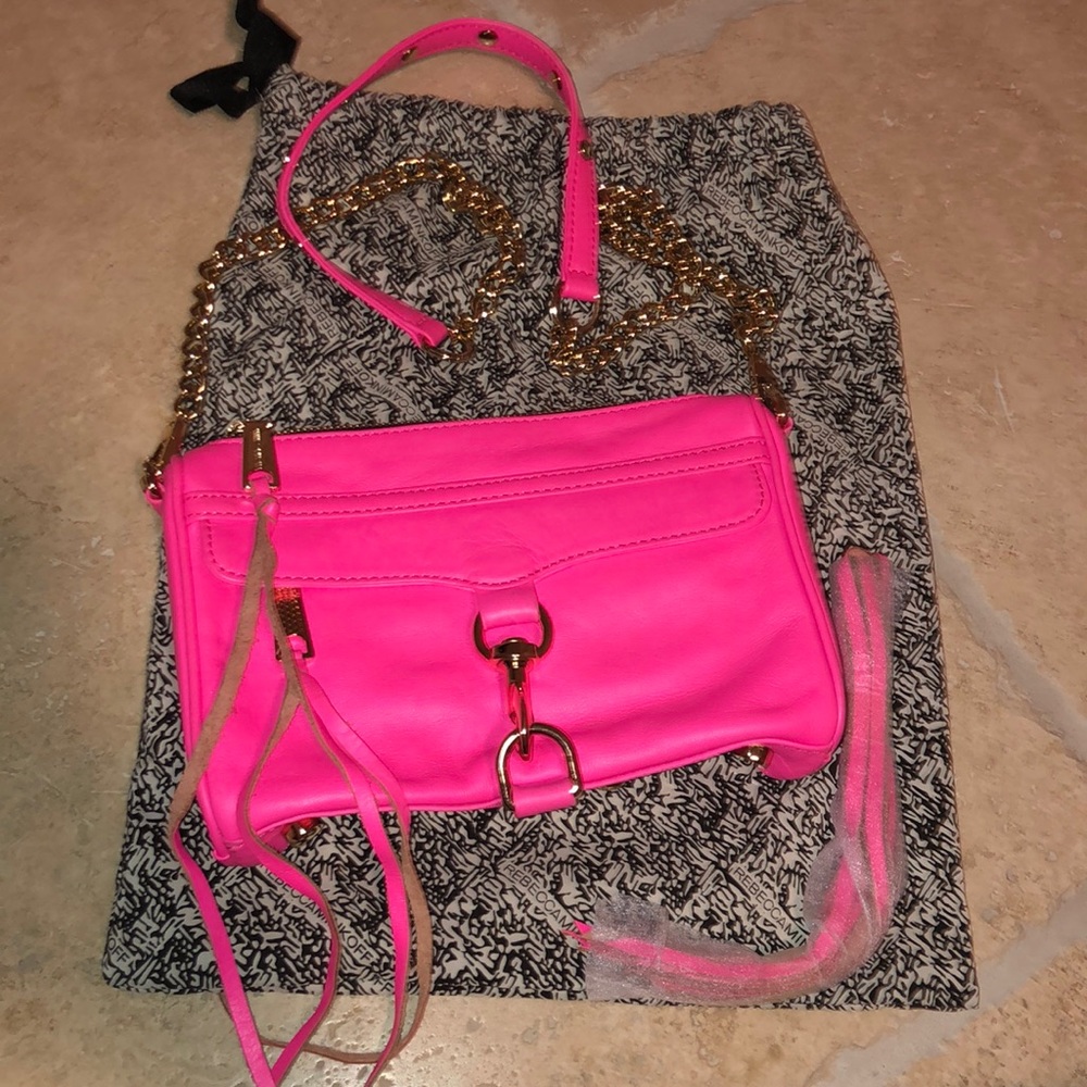 Neon Pink Purse